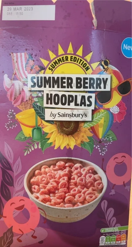 Summer berry hooplas