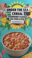 Under the sea cereal strawberry flavour