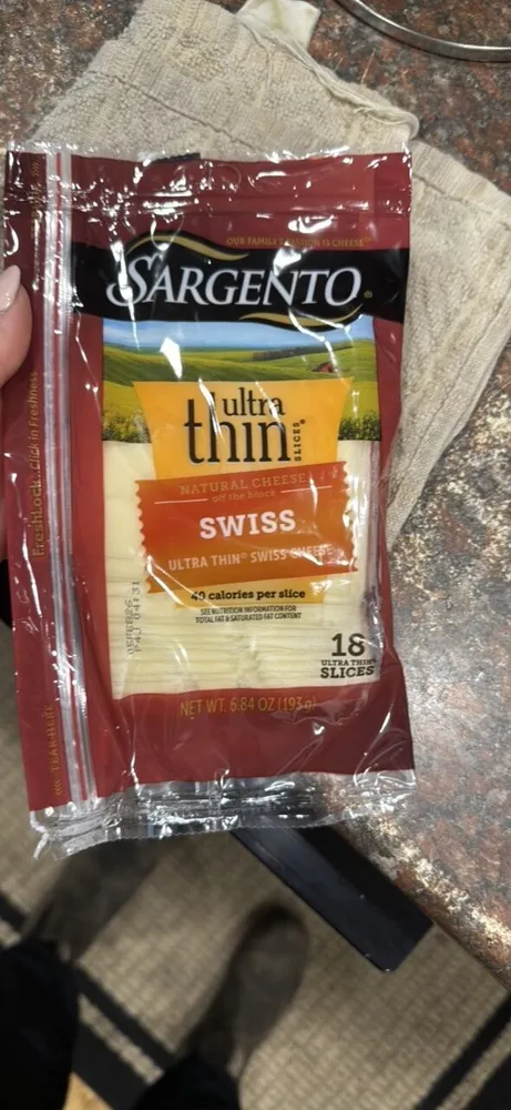 Ultra Thin Swiss Cheese