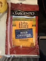 Natural Cheese Mild Cheddar Ultra Thin Cheddar Cheese