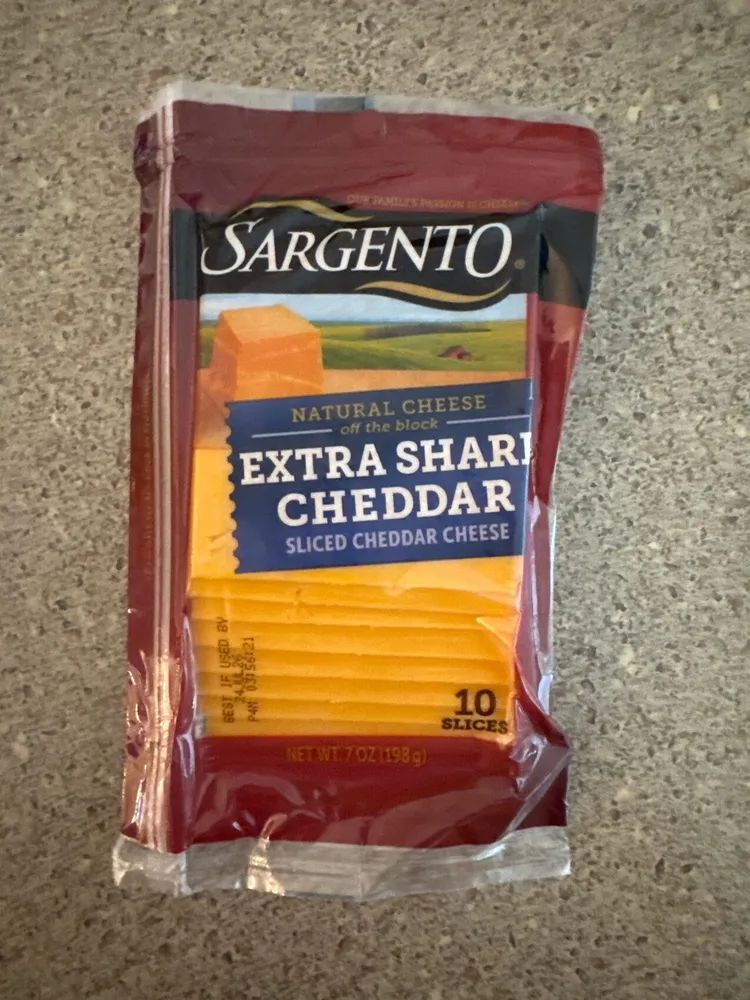 Extra Sharp Cheddar Sliced Cheddar Cheese
