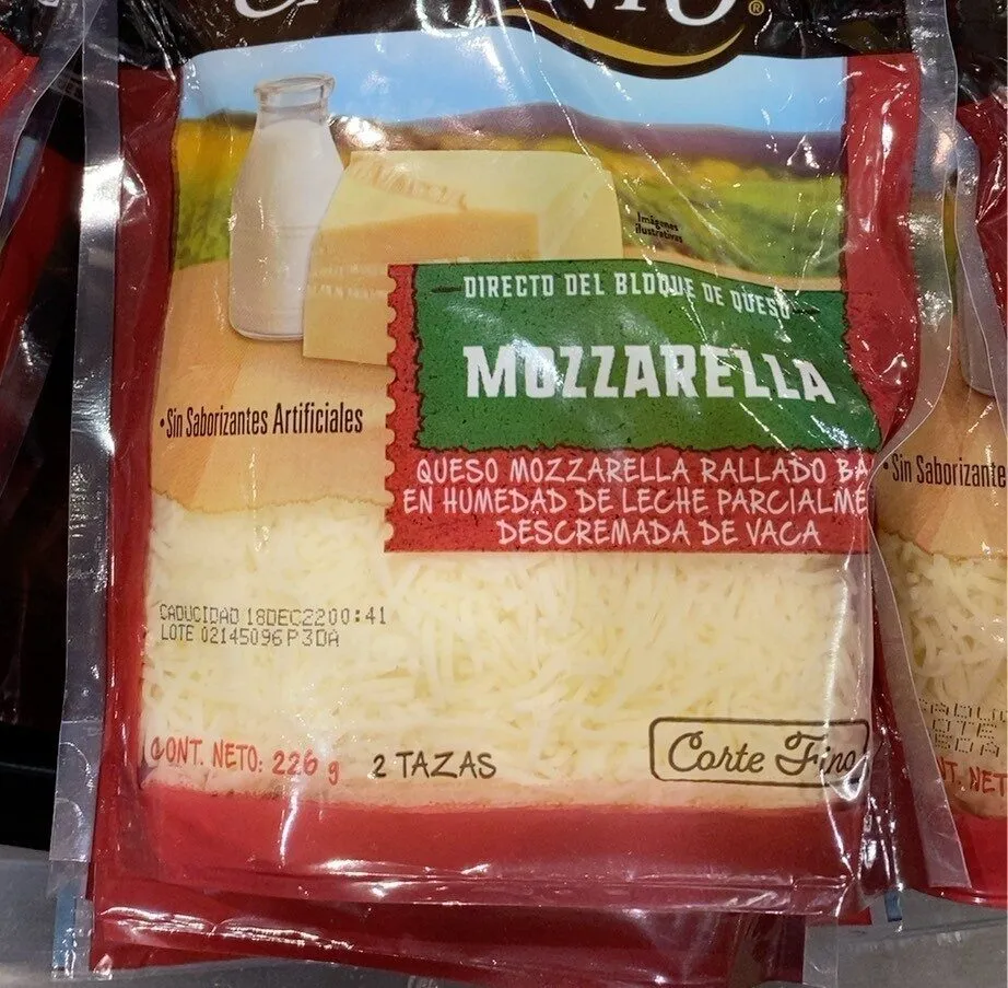 Queso mozzarella