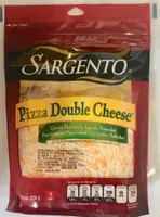 Queso mozzarella pizza double cheese