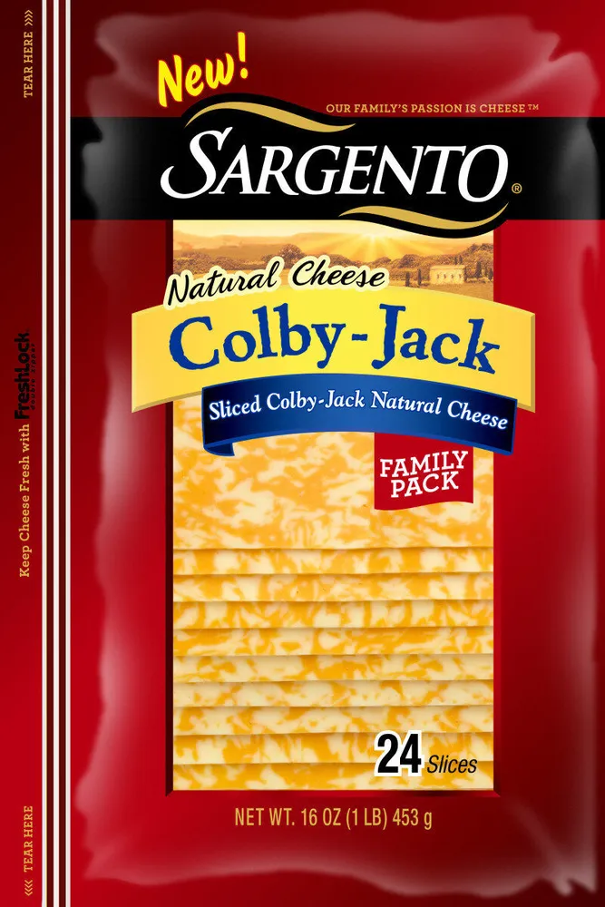 Colby-Jack Sliced Colby-Jack Cheese
