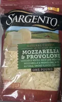 Mozzarella & Provolone Shredded Whole Milk Low Moisture Mozzarella & Provolone with Natural Smoke Flavor Cheeses