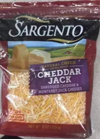 CHEDDAR JACK SHREDDED CHEDDAR & MONTEREY JACK CHEESES