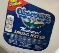Natural Spring Water