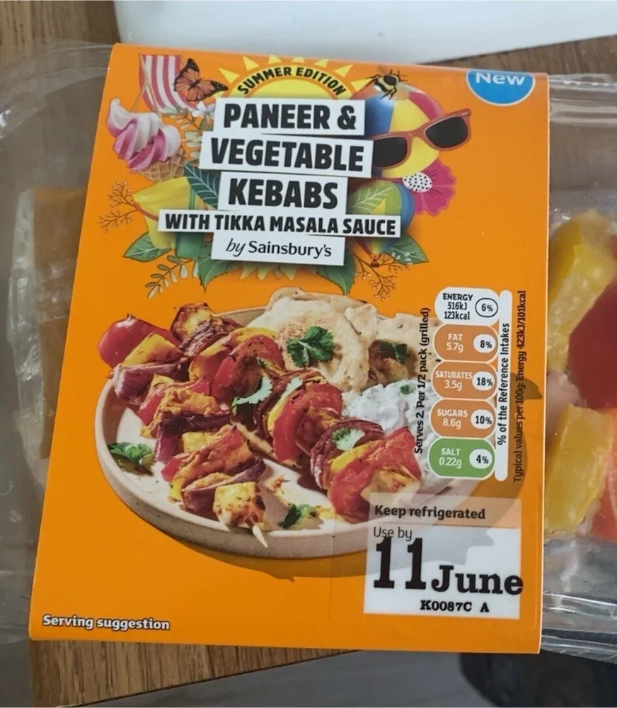 Paneer & Vegetable Kebabs