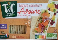 Tartines craquantes avoine