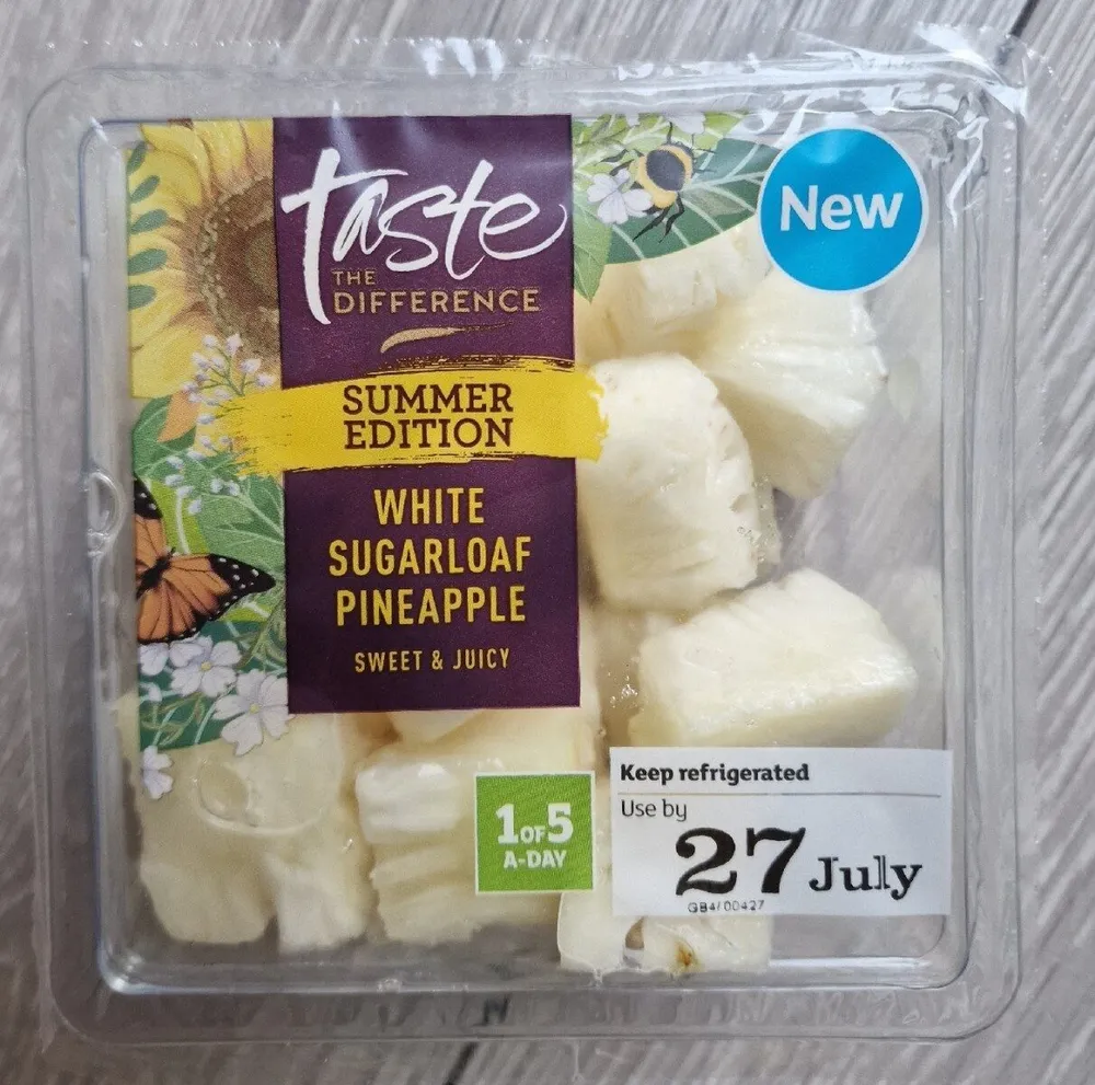 White sugarloaf pineapple