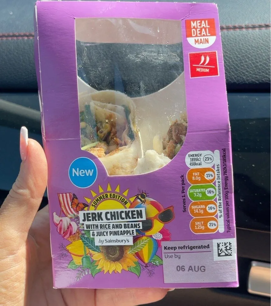 Jerk Chicken Wrap