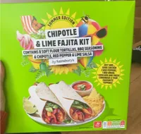 Chipotle & lime fajita kit