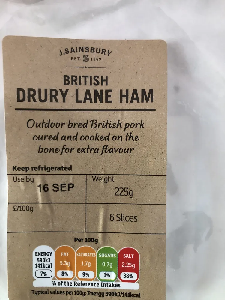 DRURY LANE HAM