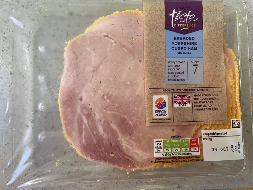 Breaded Yorkshire Cured Ham