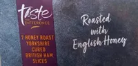 Cooked and Honey Roasted formed Yorkshire cured ham slices