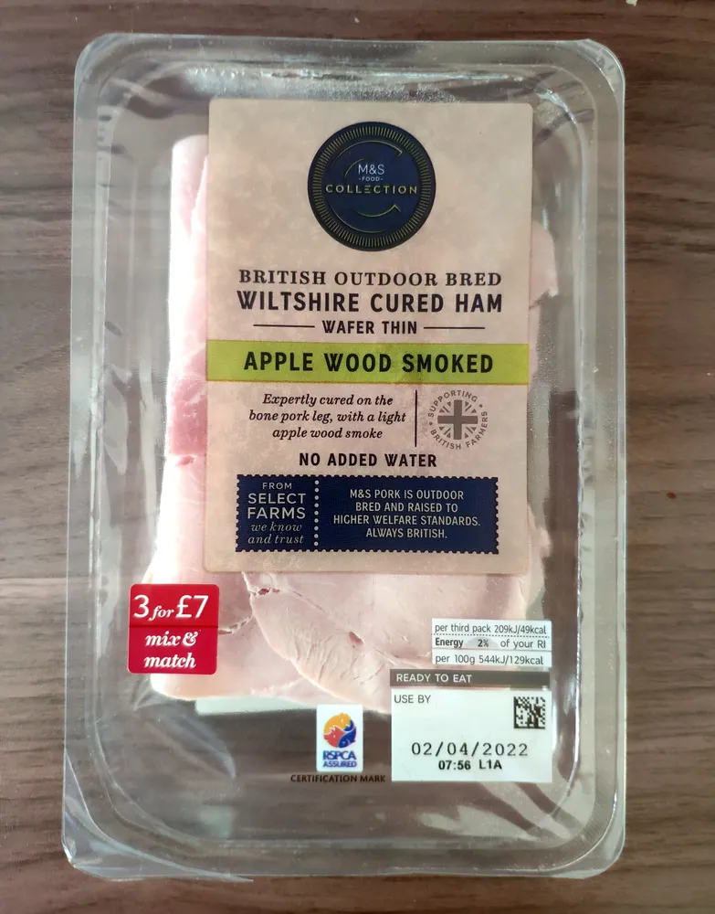 WILTSHIRE CURED HAM
