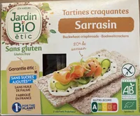 Tartines craquantes Sarrasin
