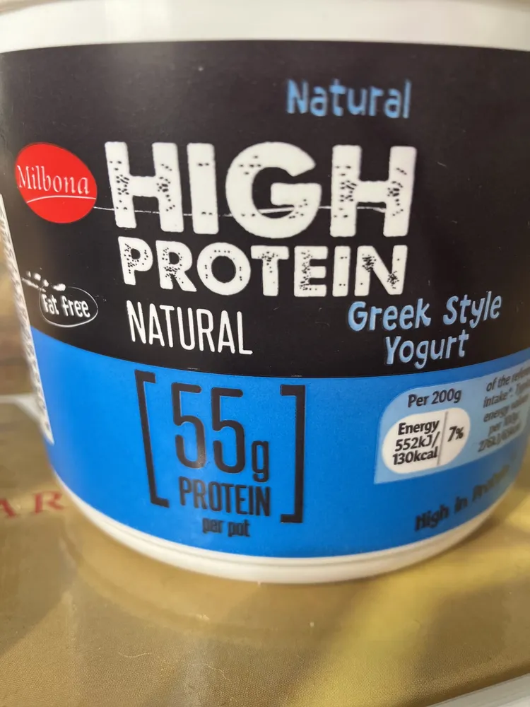 High Protein Natural Greek Style Yogurt