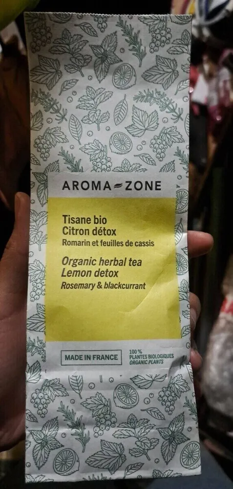 Tisane bio citron detox