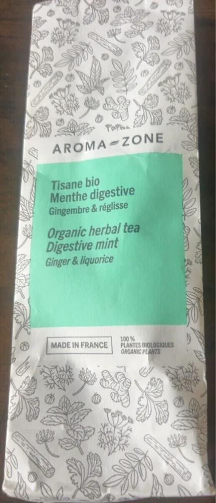 Tisane Bio menthe digestive