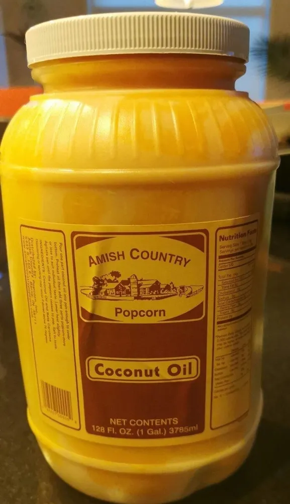Popcorn Coconut oil