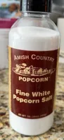 Fine white popcorn salt