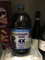 Blackcurrant Squash 4x Concentrated