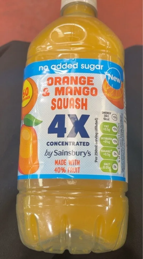 Orange&Mango Squash