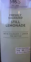 Freshly squeezed still limonade