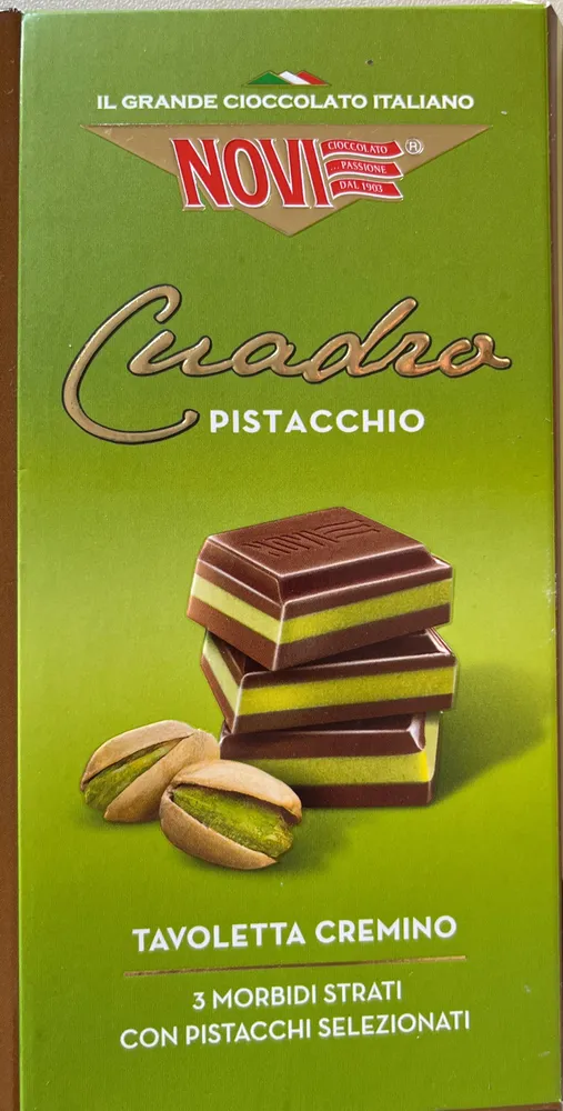 Cuadro Pistacchio Tavoletta Cremino