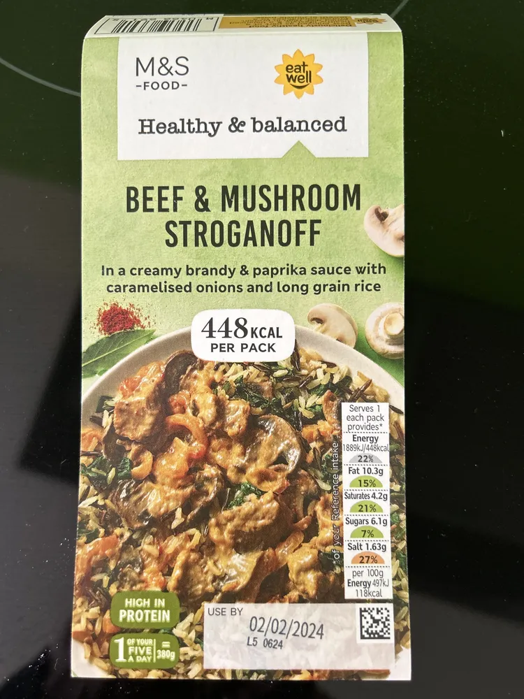 Beef and Mushroom Stroganoff