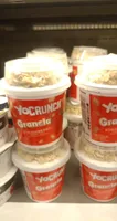 Yocrunch, kellogg's, granola yogurt, strawberry
