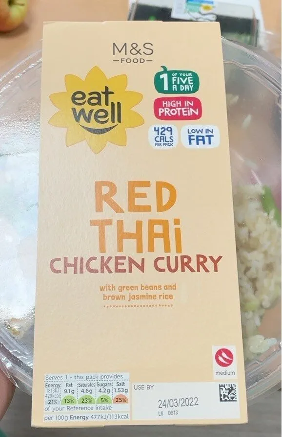 Red Thai Chicken Curry