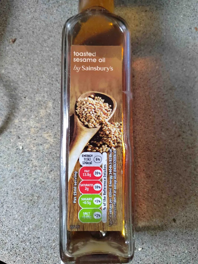 Toasted sesame oil