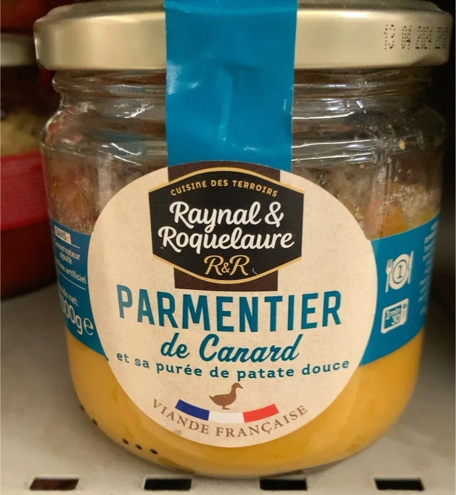 Parmentier de canard