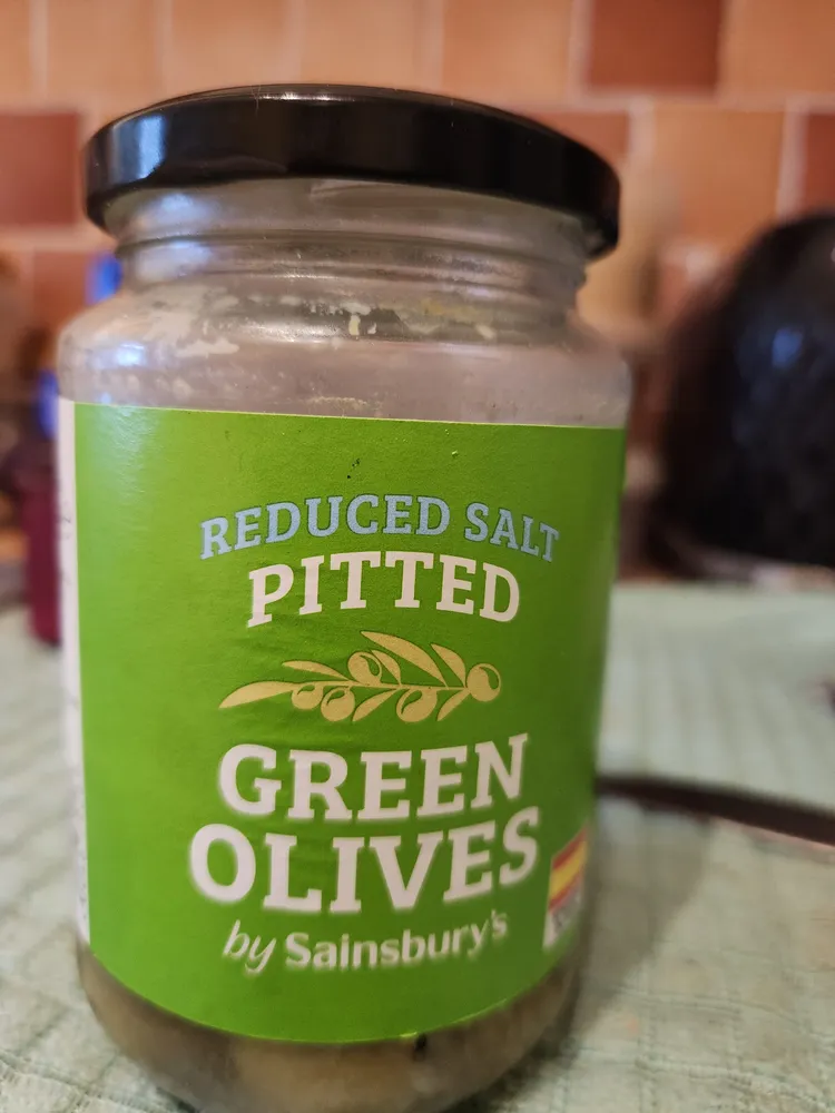 Reduced Salt Pitted Green Olives