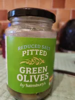 Reduced Salt Pitted Green Olives