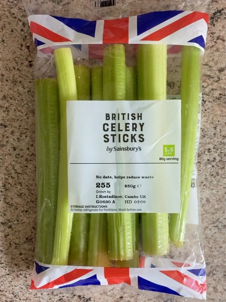 British Celery Sticks