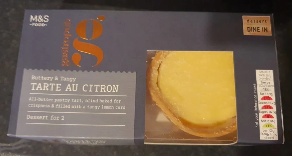 Tarte au citron