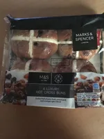 Luxury hot cross buns
