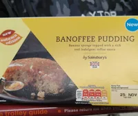 Banoffee pudding