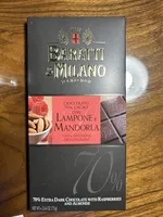 Cioccolato 70% Cacao con Lampone e Mandorla