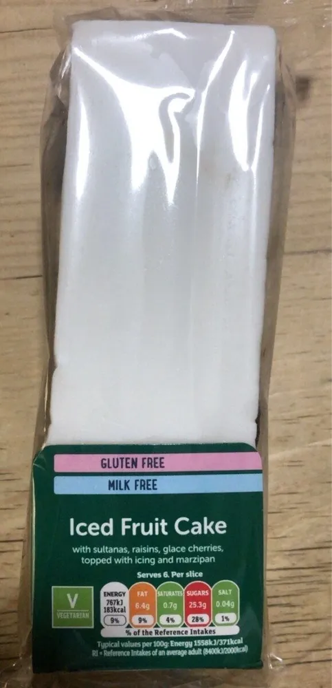 Iced Fruit Cake
