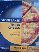 Stonebaked three Cheese pizza