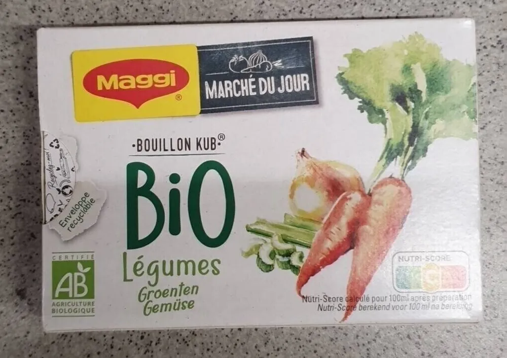 maggi bouillon bio légumes