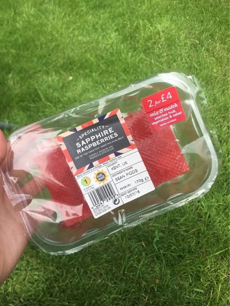 Sapphire Raspberries