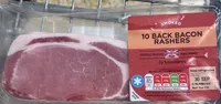 Smoked rindless back bacon rashers
