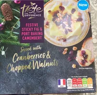 Festive Sticky Fig and Port Baking Camembert