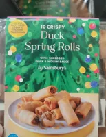 Duck spring rolls