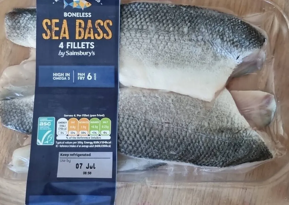 Boneless Seabass 4 Fillets